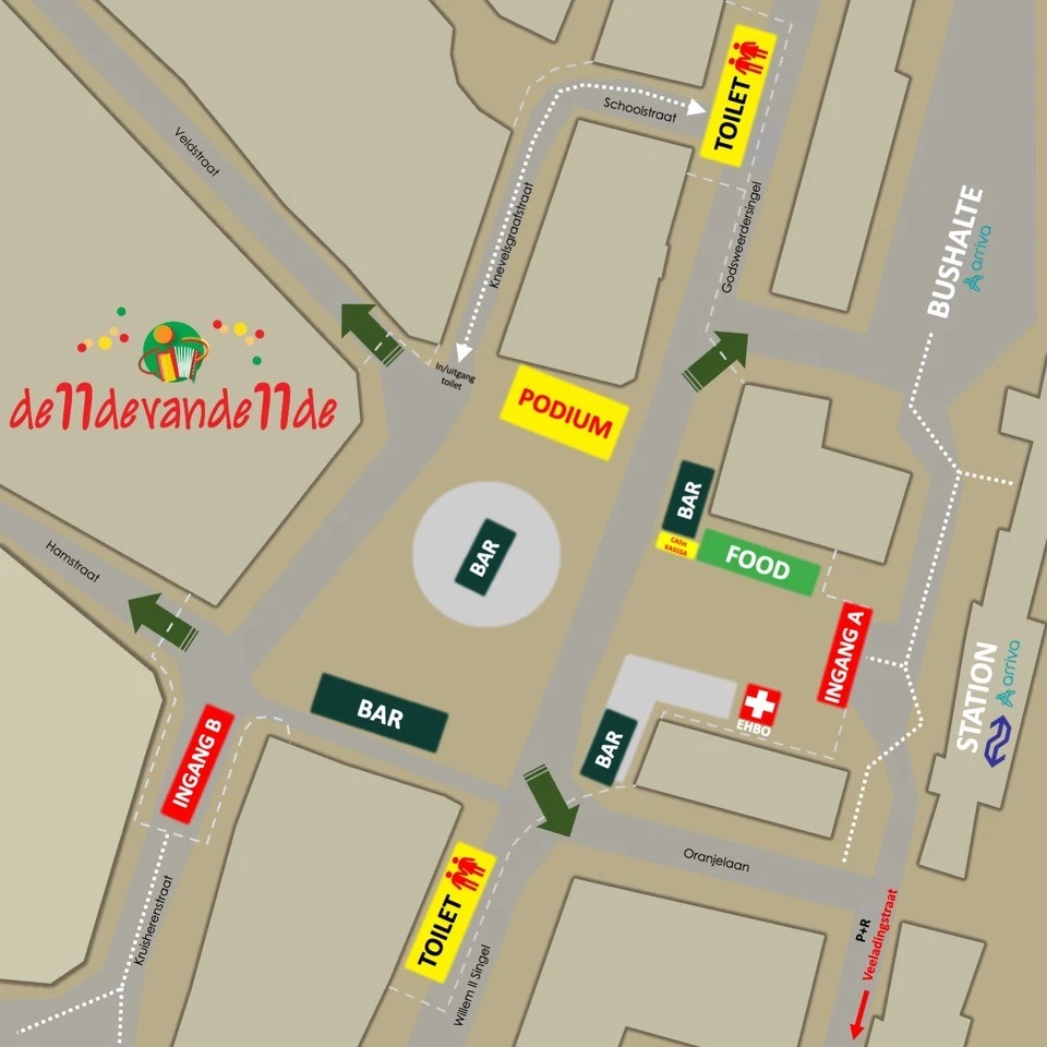 Plattegrond de11devande11de 2025
